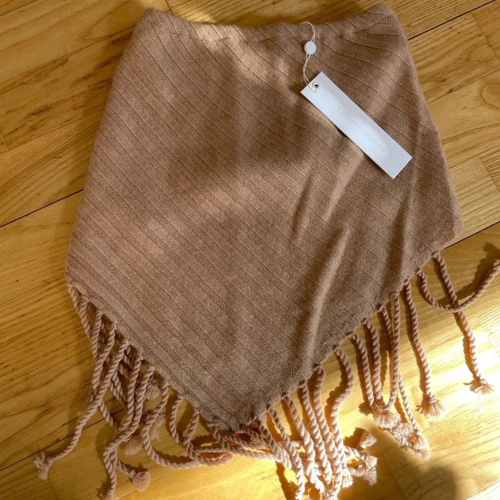 Jonathan Simkhai snood in sand! Tags attached - Picture 1 of 5